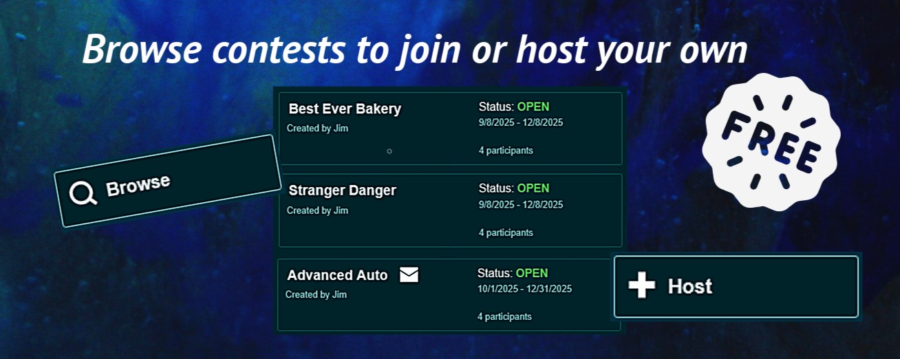 Browse contests